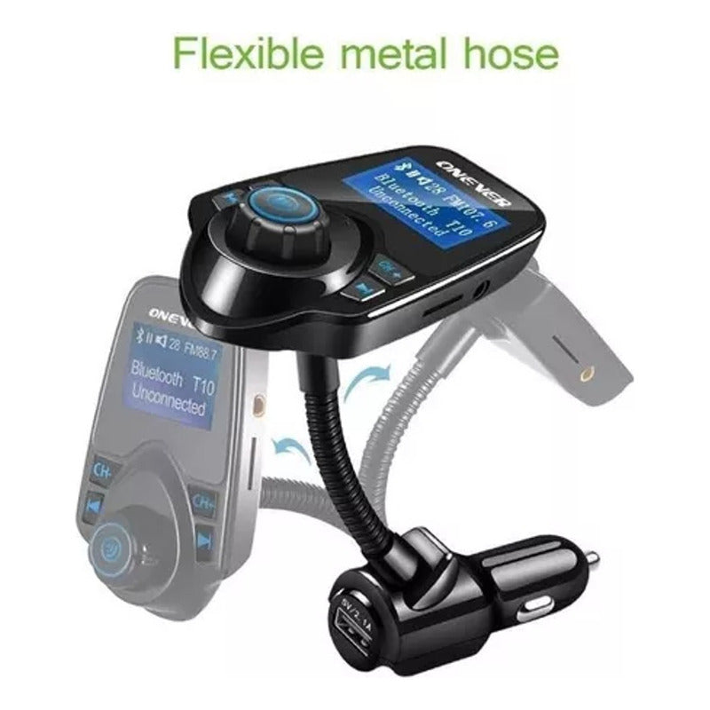 Bluetooth Para Auto Radio Y Usb Cargador Para Autos 12v