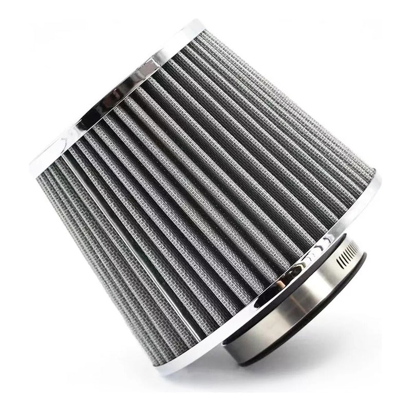 Filtro De Aire Cónico Universal Alto Flujo Para Autos 76mm