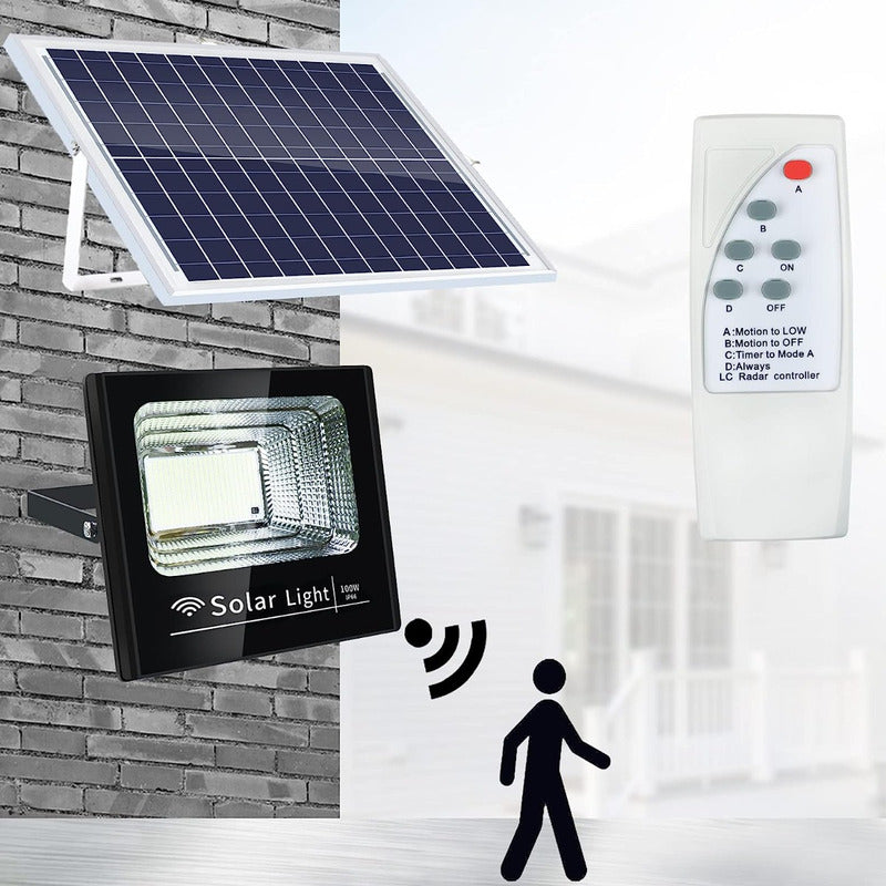 Foco Reflector Solar Interior Y Exterior 300w