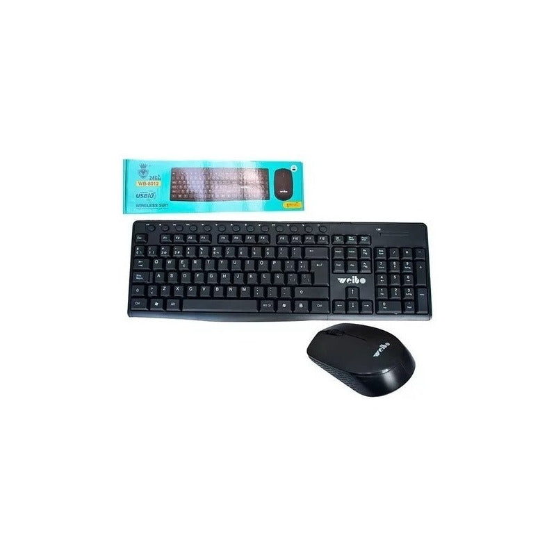 Teclado Numerico Y Mouse Optico Inalambrico 2.4 Ghz