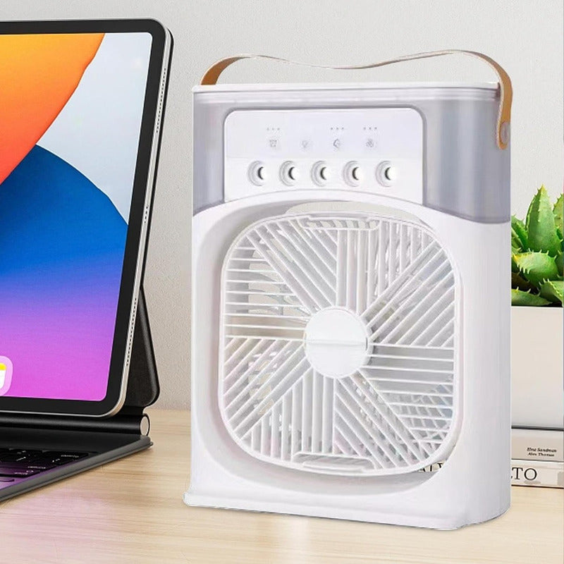 Mini Ventilador Cooling Fan Humificador Usb Evaporador