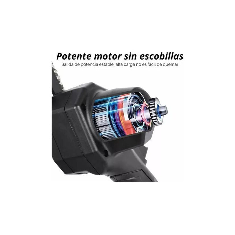 Mini Motosierra Inalámbrica Sierra Portatil Alta Potencia