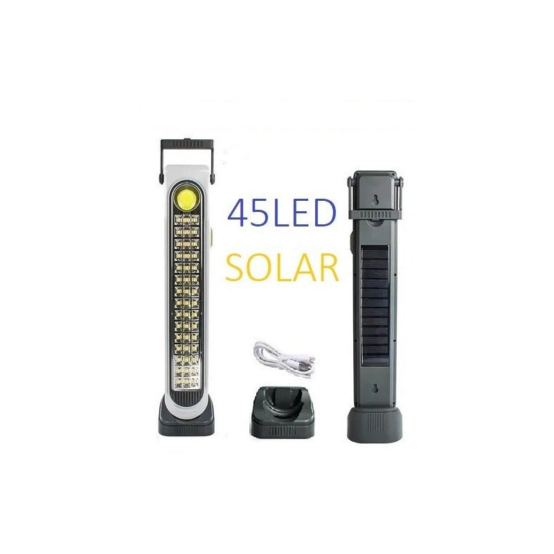 Lámpara Solar Pack X2 Barra De Emergencia Solar
