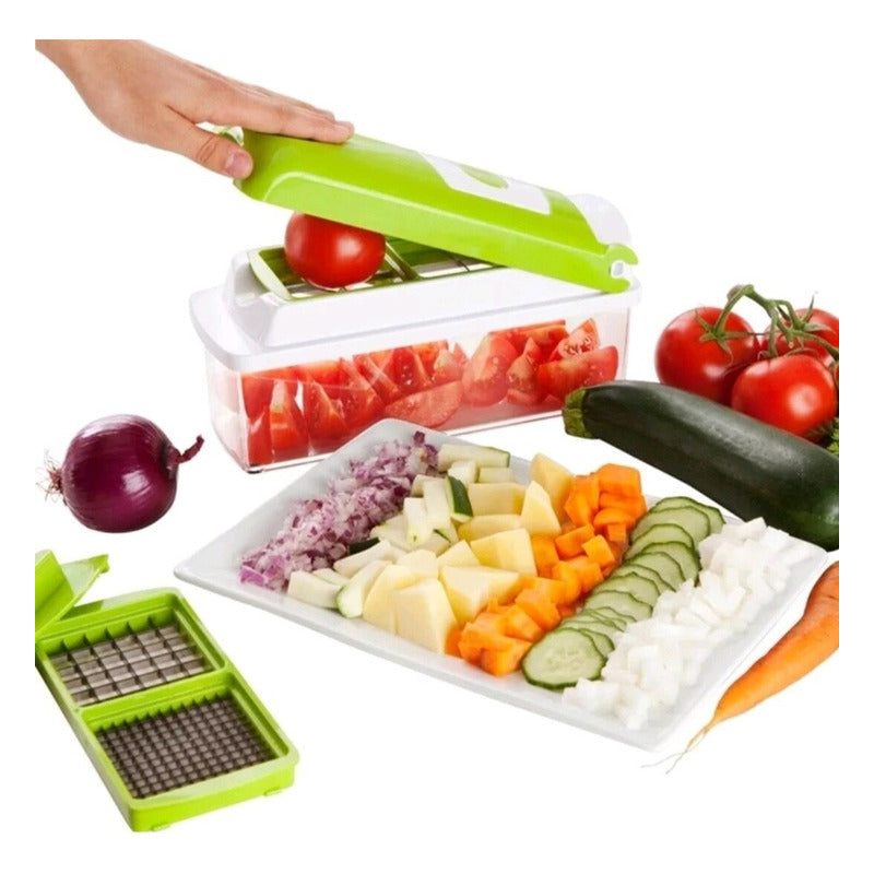 Picador Cortador Rallador Multiuso De Verduras Frutas