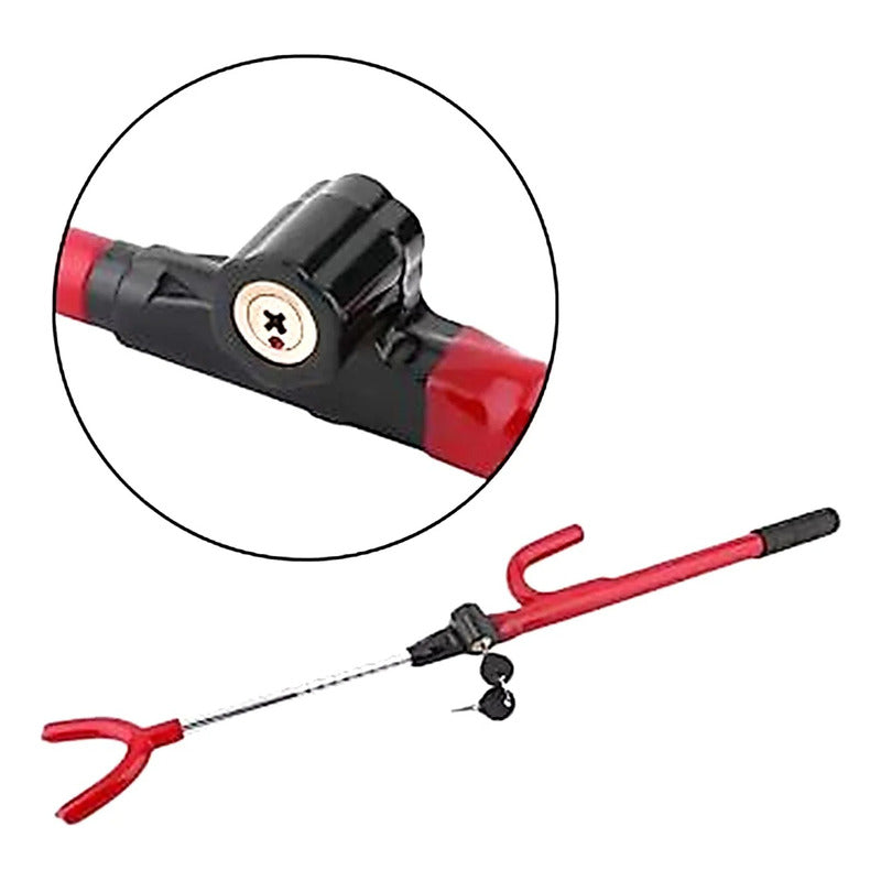Traba Volante De Acero Reforzado Para Auto Universal