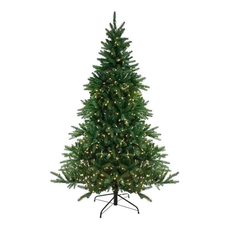 Árbol De Navidad Pascua Verde Con Base Armado Facil Verde