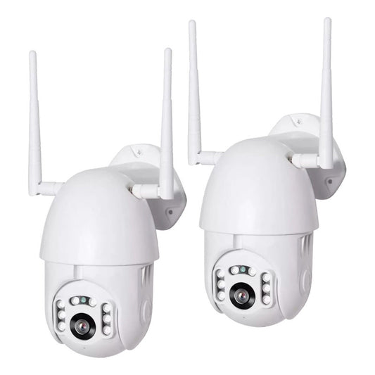 Cámara Ip  Con Movimiento, Infrarrojo Impermeable Wifi Hd X2