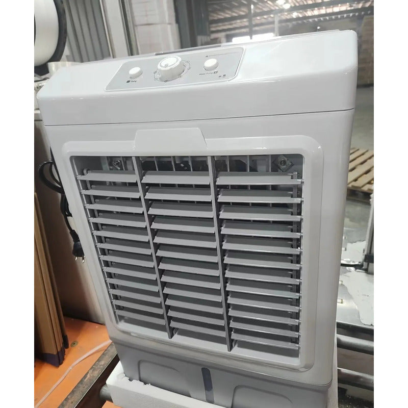 Enfriador Evaporativo 40l Climatizador Portátil Tecnohogar Gris