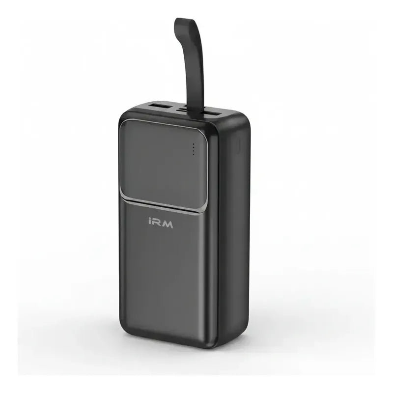 Banco De Energía Portátil Power Bank 30000mah Alta Capacidad Negro