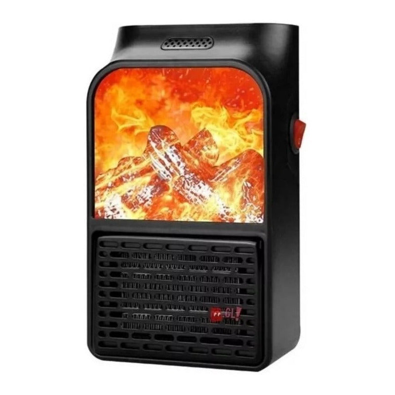 Calefactor Electrico Portátil 900w Control Remoto+adaptador