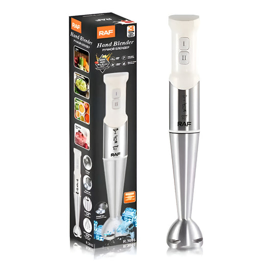 Minipimer Licuadora De Mano Inmersion Tritura Hielo Negro