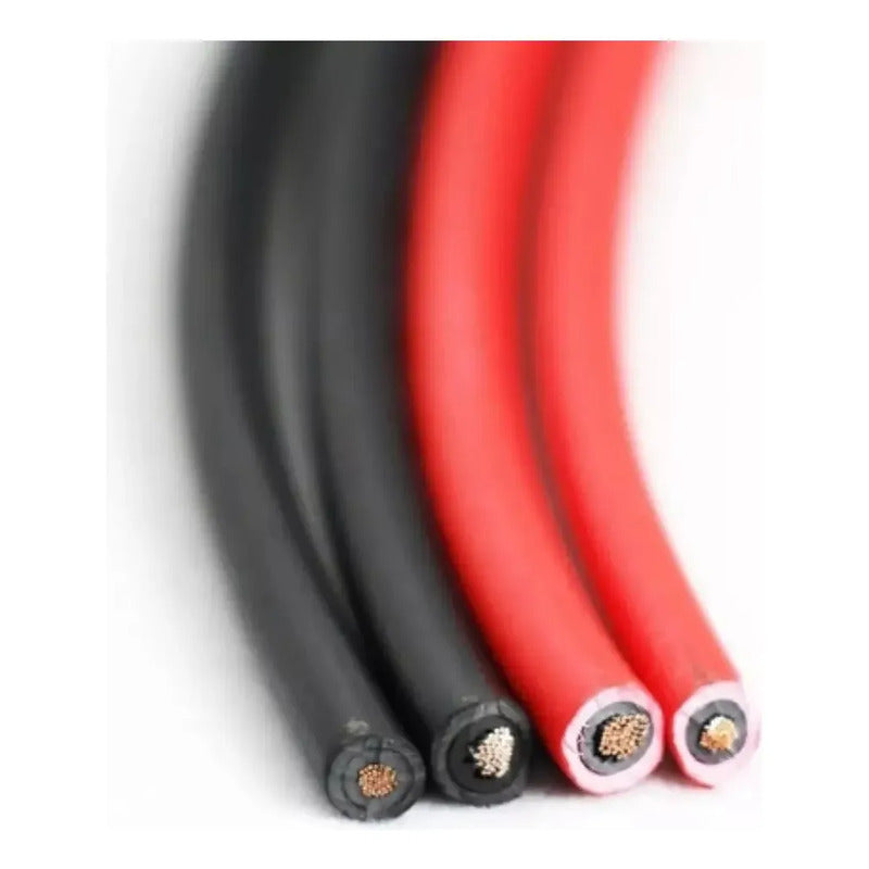 Cable Fotovoltaico Tecnohogar 10m 4mm2 Rollo Negro Negro
