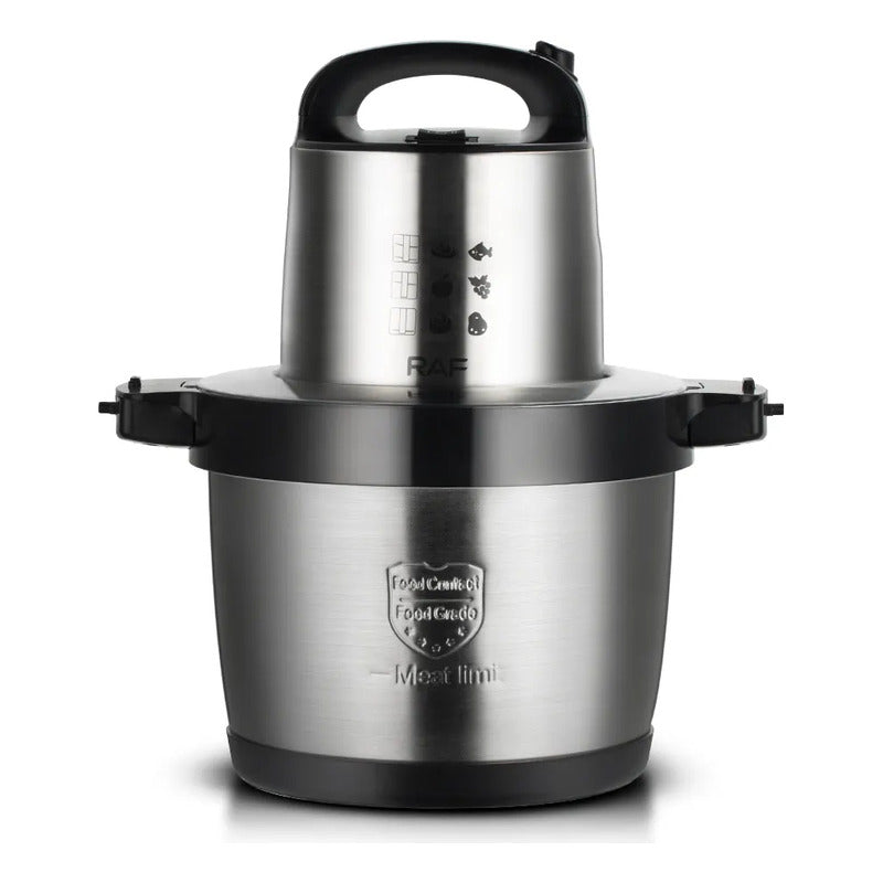 Procesador De Alimento 10 Litros Plateado 1000w Plateado