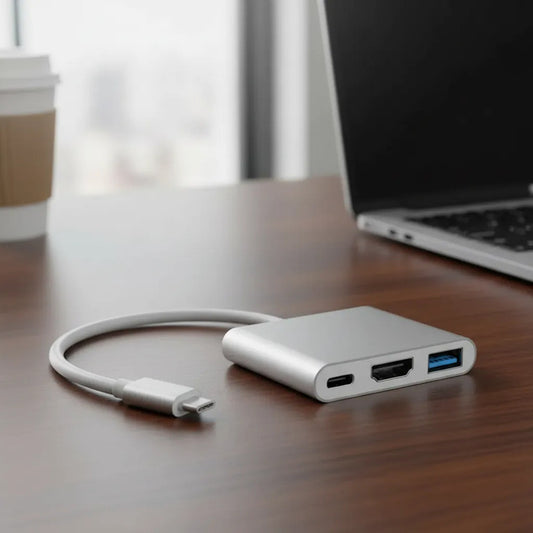 Adaptador Usb-c Hdmi 3 En 1 1hdmi, Usb Y Tipo C