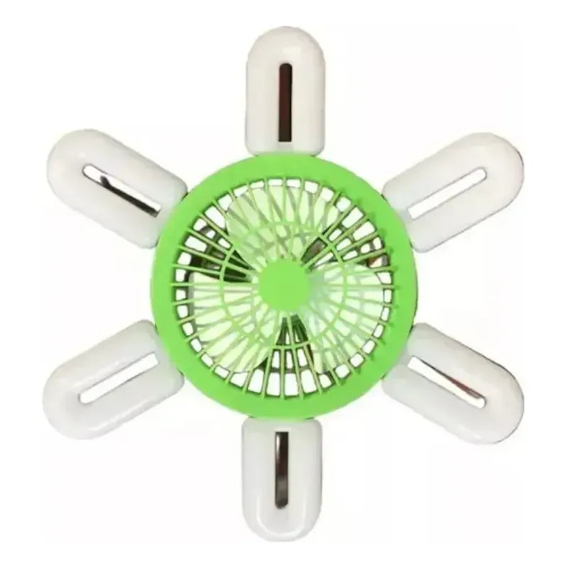 Ventilador De Techo Con Ampolleta Y Control Remoto 24 Cm 50/60hz Blanco Plástico 3
