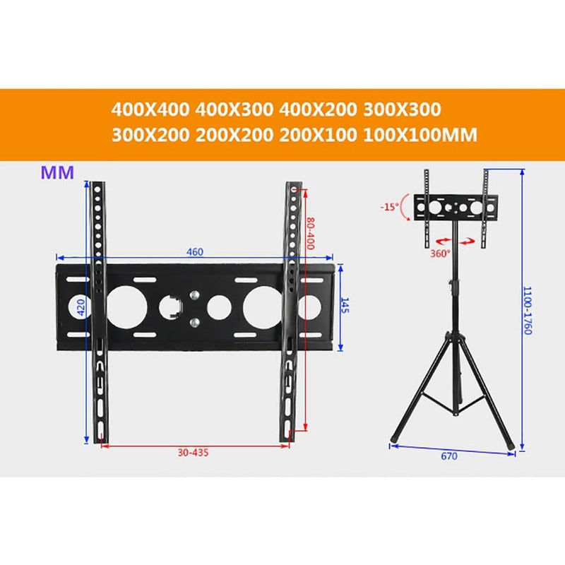 Base Trípode Pedestal Para Tv De 32 A 55 Pulgadas