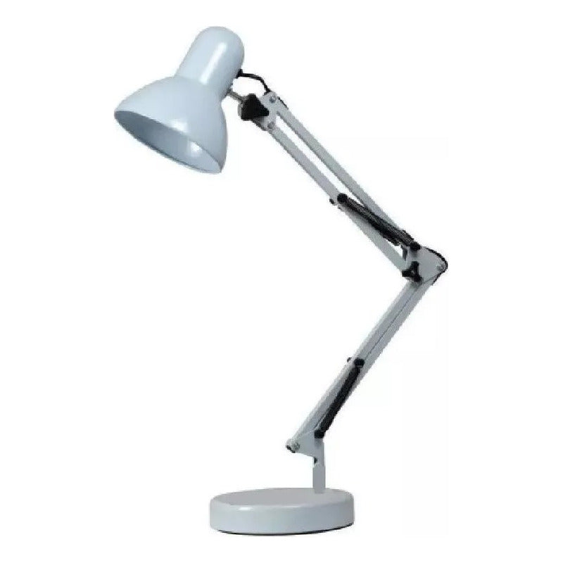 Lámpara Mesa Flexible Escritorio Ajustable Blanco O Negro