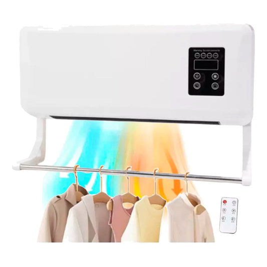 Calefactor Con Secador De Ropa Electrico Calefactor Blanco