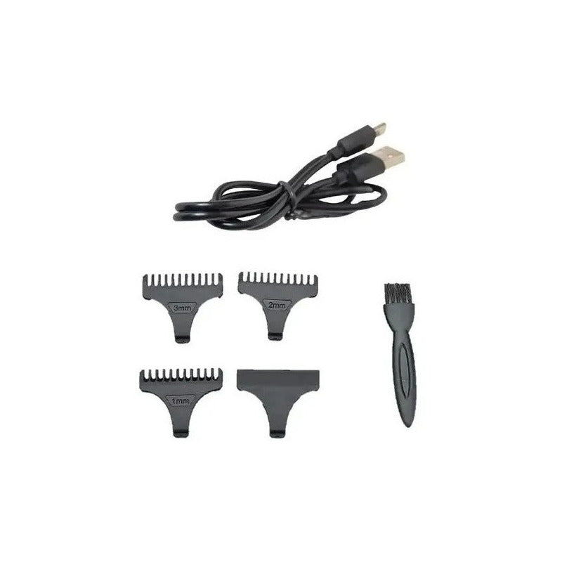 Máquina Detalladora Cortadora De Cabello Barba Profecional