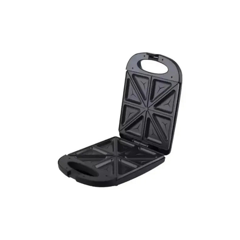 Tostador Eléctrico Grande 2 En 1 Sanguchera Plancha Doble Color Gris Oscuro