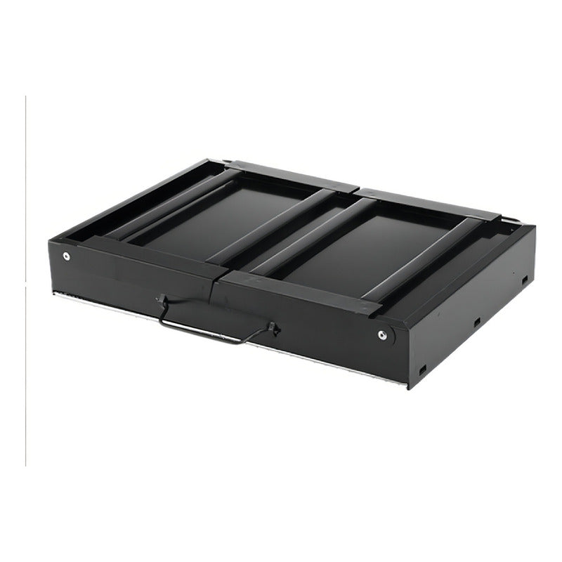 Parrillera Asados Grill Bbq Portatil Plegable Terraza Balcon Color Negro