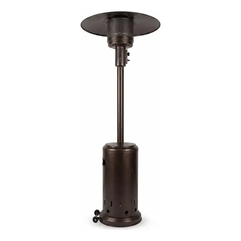 Calefactor De Terraza Y Patio Estufa A Gas Interior Exterior Marrón Oscuro