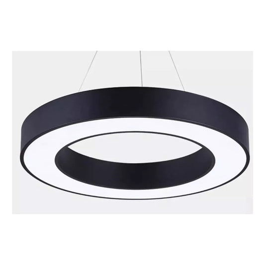 Lámpara Led Colgante Redonda Moderna 60cm 36w Luz Fría