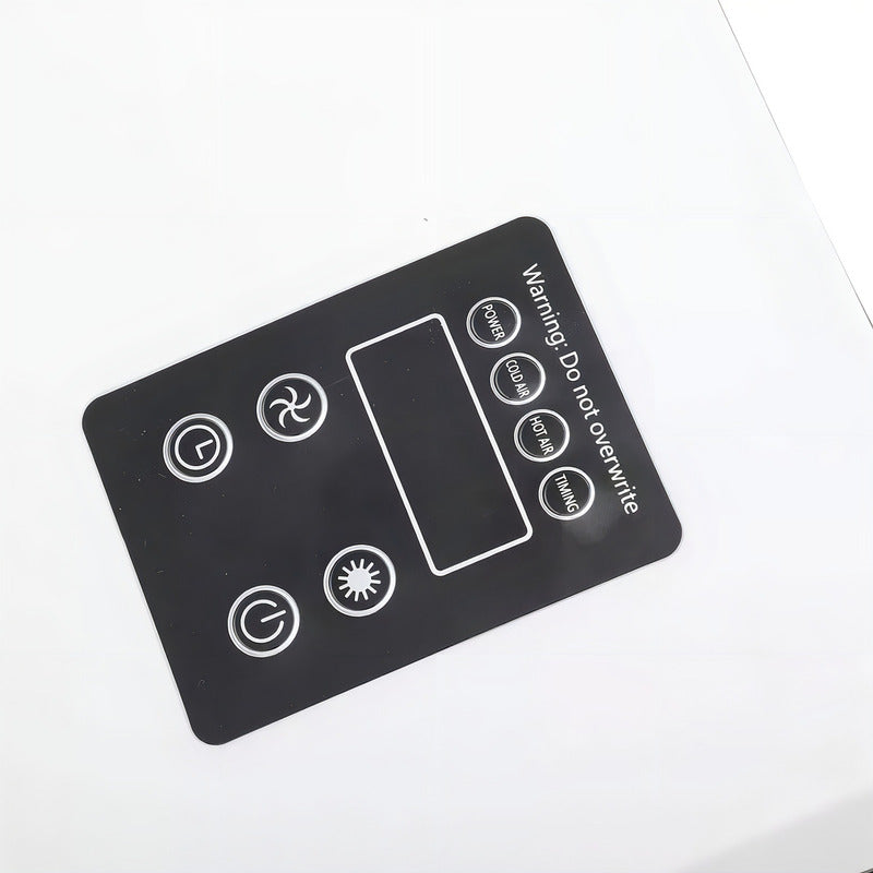 Ventilador De Pared Tecnohogar, Personal Y Silencioso, Con Control Remoto Y Luz 38.1 Cm 50 Blanco No Aplica Plástico 0