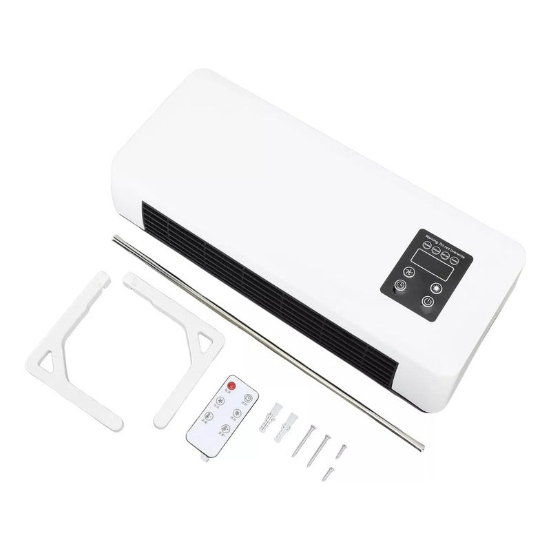 Calefactor Con Secador De Ropa Electrico Calefactor Blanco