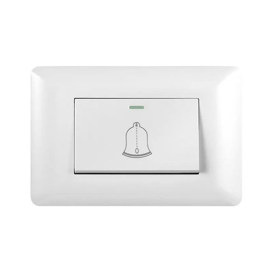 Pulsador Simple Timbre Interruptor 10a 250v Campana Hogar