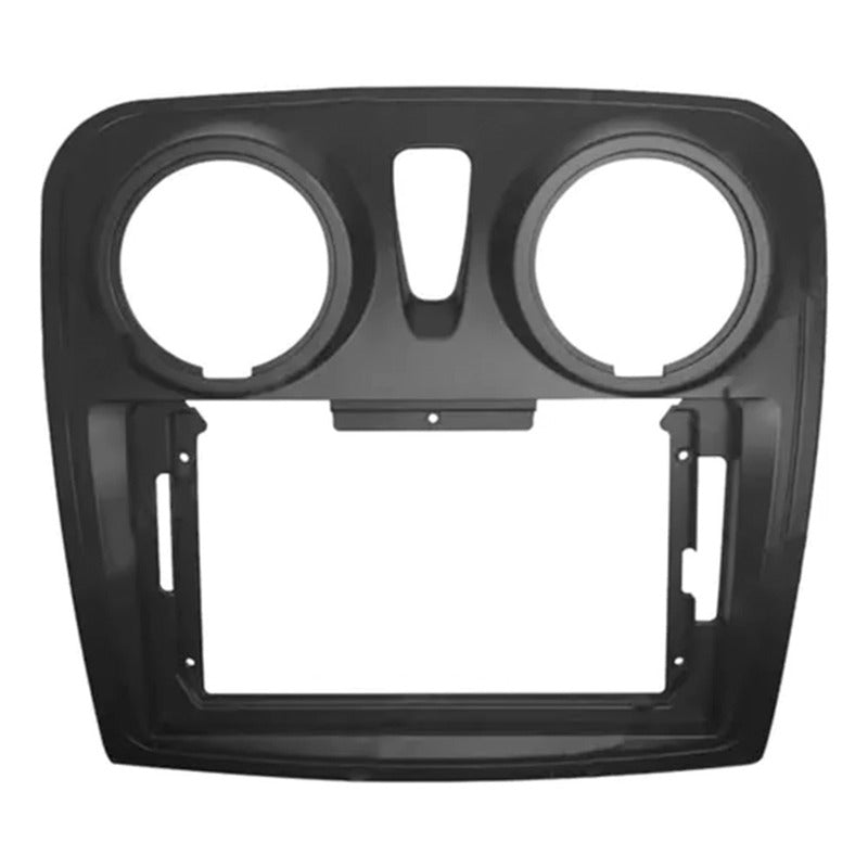 Bisel Renault Symbol Sandero 14 -17 + Ramal + Canbus Radio 9 Negro