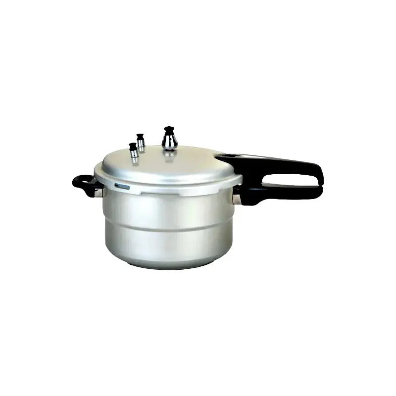 Olla A Presión De Aluminio Capacidad 7 Lts Multifuncional Gris