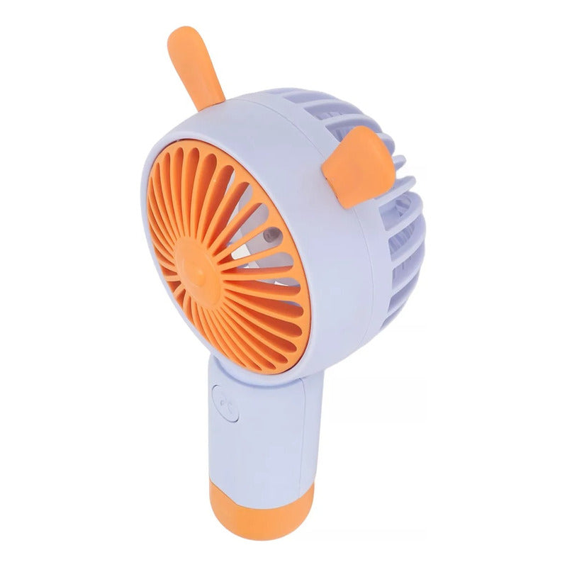 Pack X2 Mini Ventiladores  Recargables Pórtatiles