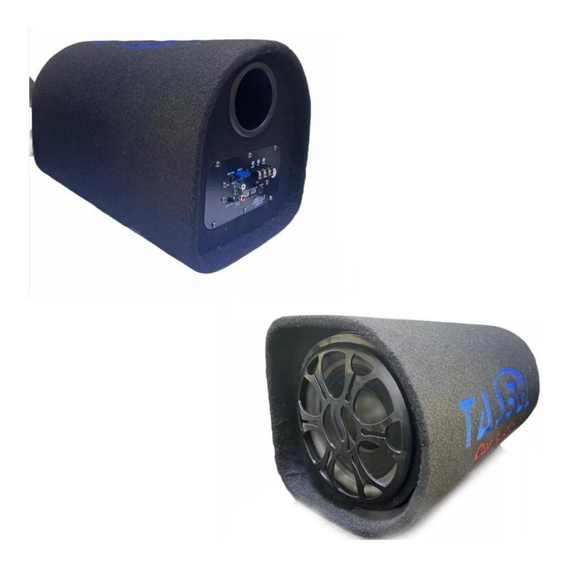 Subwoofer Amplificado De Automoviles Bazooka Negro