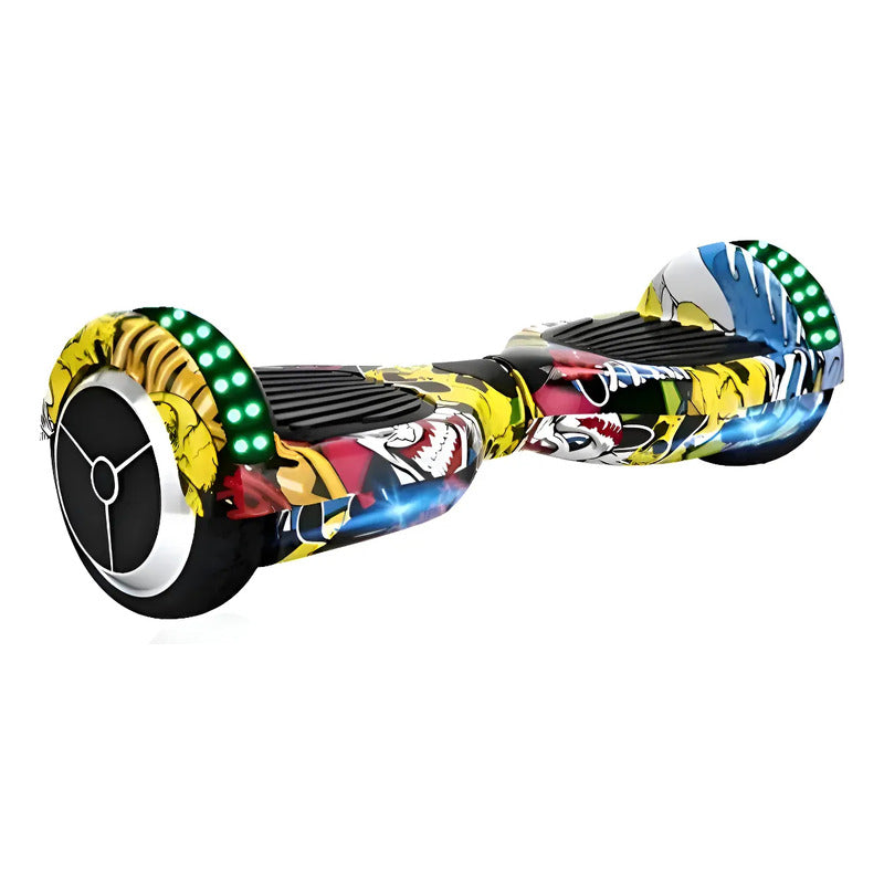 Hoverboard Smart Balance Con Casco Batería Bluetooth Y Luces