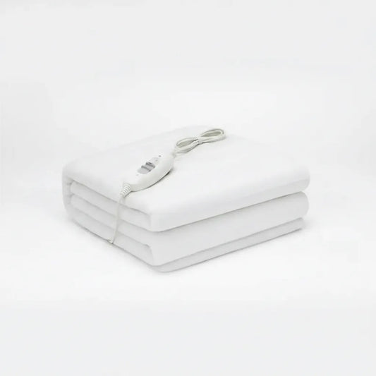 Cobertor Termico Calienta Cama Electrico Grande Calefactor Blanco 2 Plazas