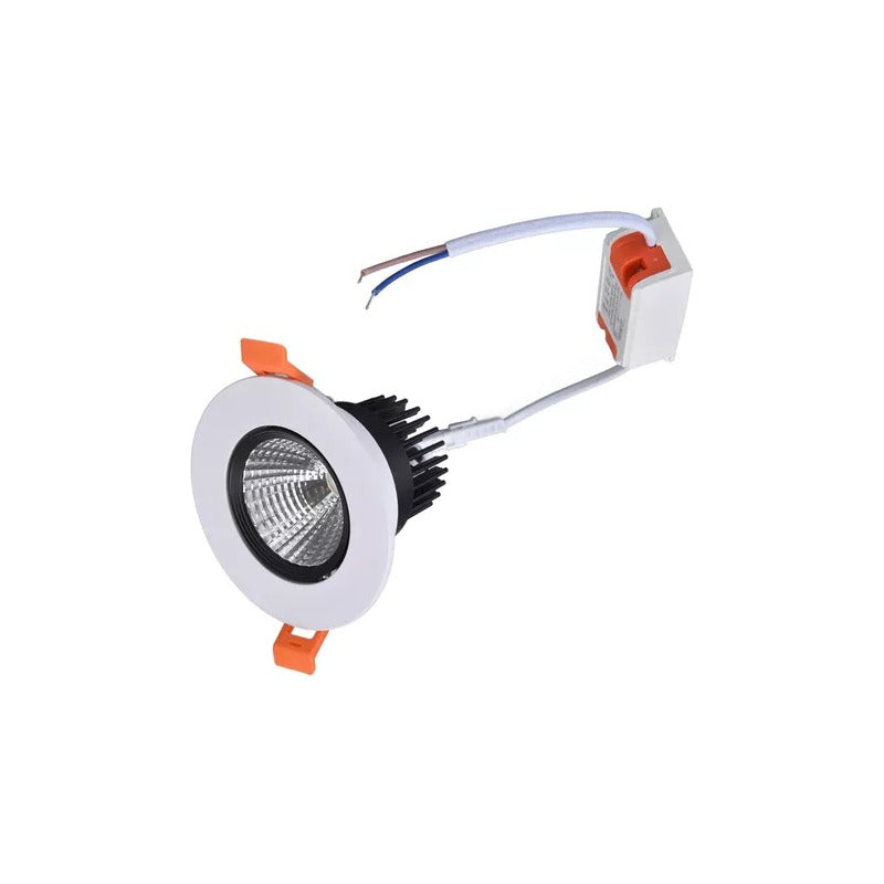 Foco Led Empotrable 9.5 Cm 7w, 630 Lm, Regulable, Embutido