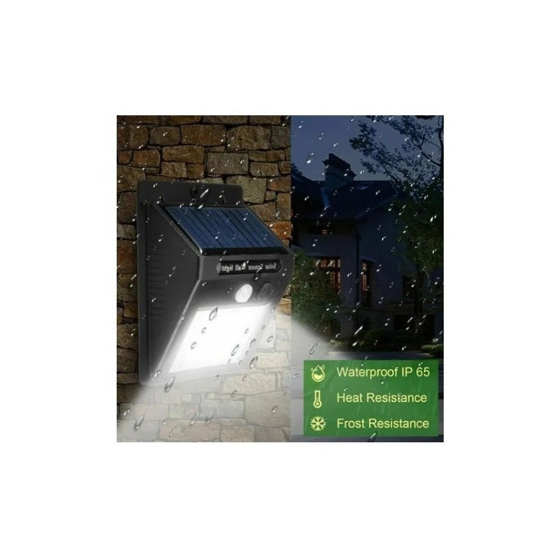 Aplique Solar 30 Led, Mas Led Q Otros Modelos, Envio Gratis