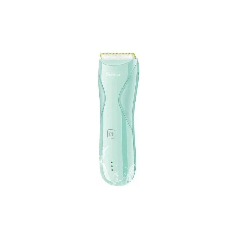 Maquina Cortadora Inalambrica Cabello Guagua Bebes Niños Turquesa