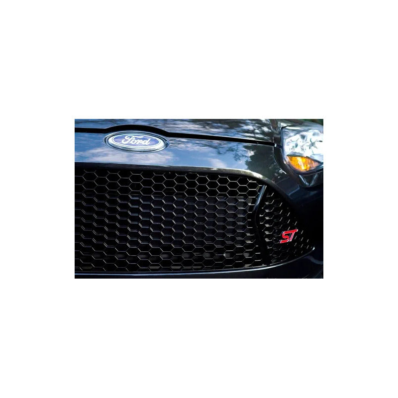 Malla De Parachoques Rejilla Tipo Audi Negro Auto/camioneta Negro Mate