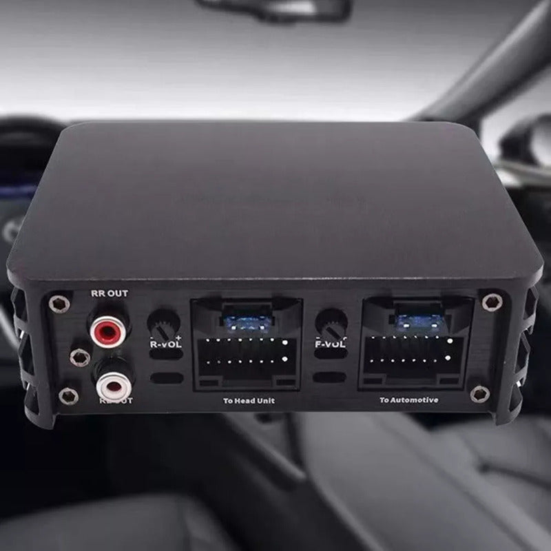 Amplificador De Audio Para Radio Android Auto Negro