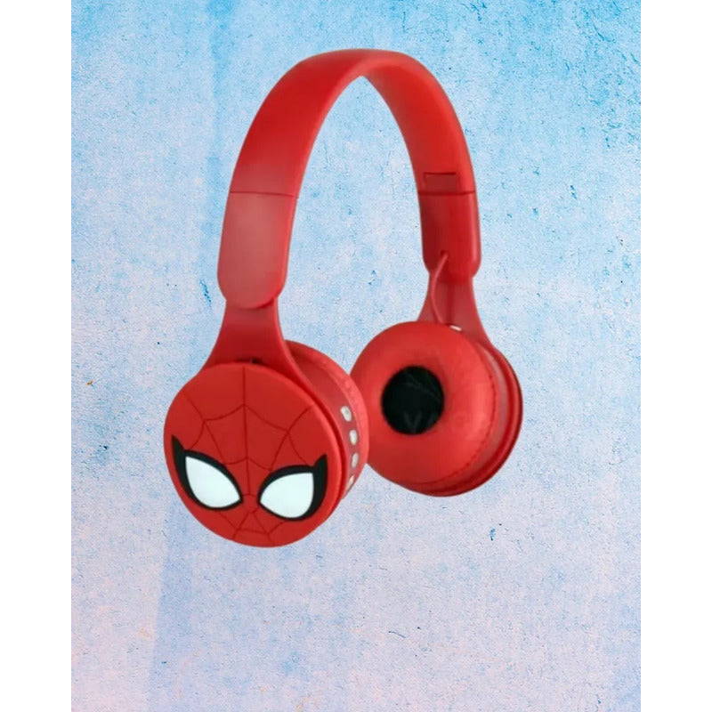 Audífonos Inalámbricos Con Micrófono Para Niños Bt Spider Man