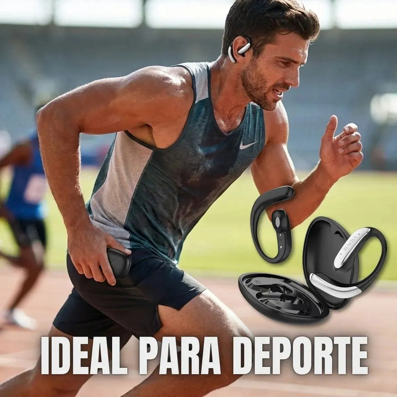 Audifonos Deportivos Vidvie Oido Abierto Open Ear Bluetooth Negro
