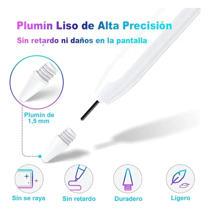 Lápiz Stylus Universal Tipo C Compatible Con Ios Android Win