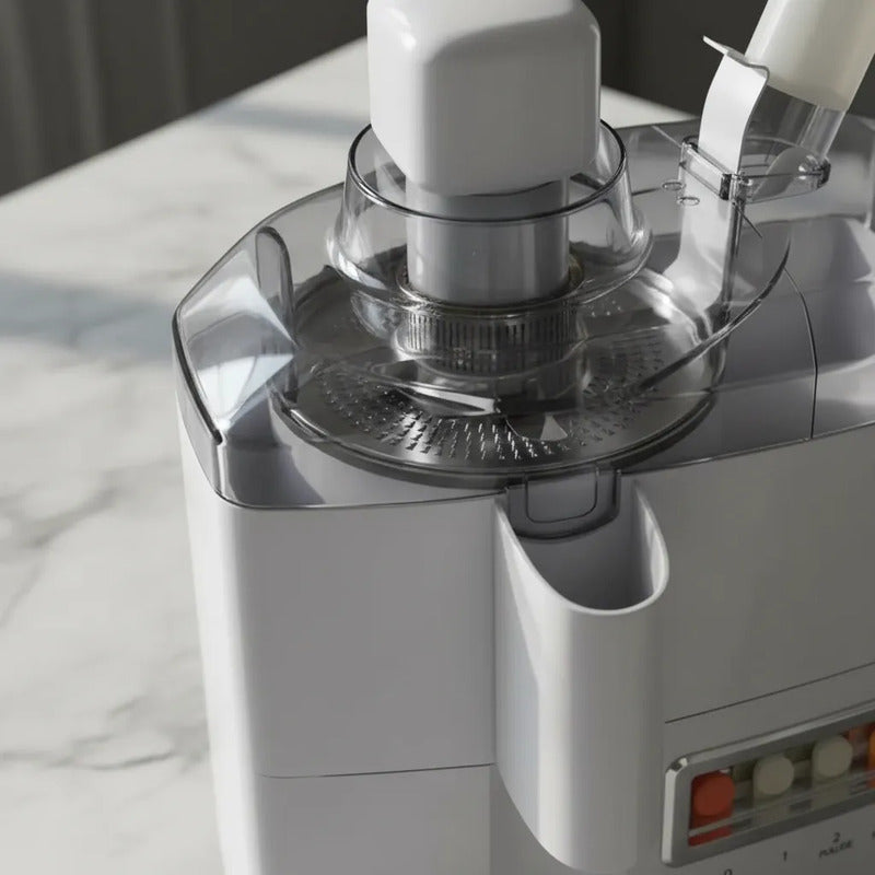 Extractor Eléctrico 4 En 1 Para Alimentación Complementaria Blanco 50/60hz