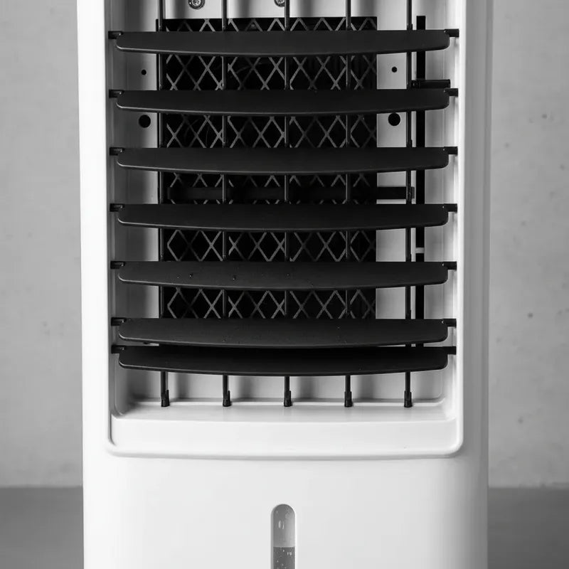 Enfriador De 6lt Aire Acondicionado Humidificador Con Ruedas Blanco