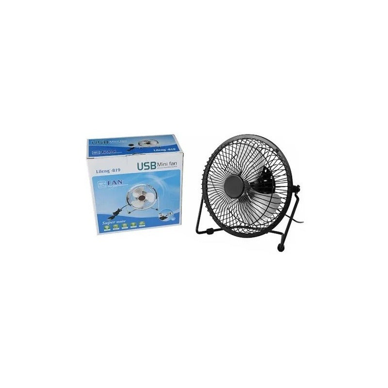 Ventilador Usb Sobremesa Ajustable Mini Fan Usb Silencioso