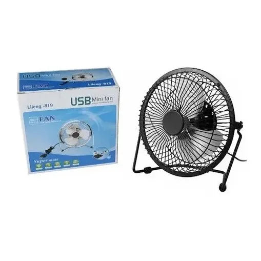 Ventilador Mini Fan Sobremesa Usb Ajustable Usb Silencioso Hombres