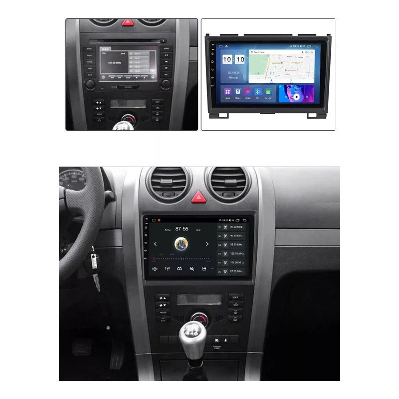Bisel Great Wall Haval H3/h5 2010-14 Radio Adaptador  Negro