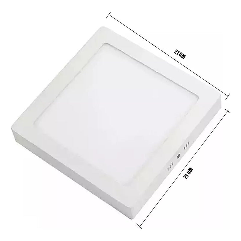 Panel Led Sobrepuesto 18w 3000k 220mm